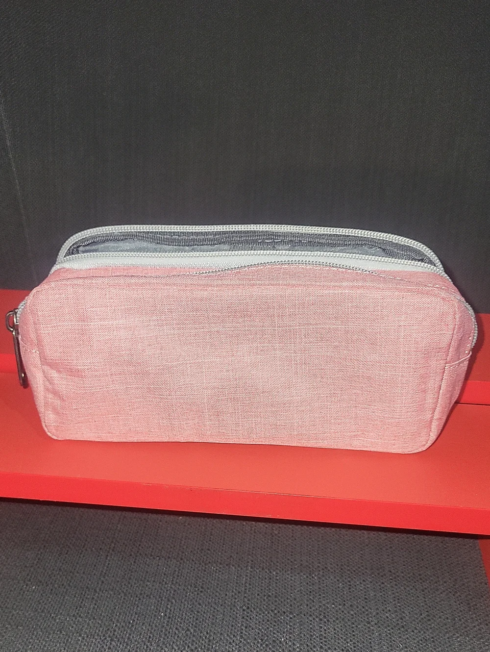Della Cao Pink Double-Zip Pouch